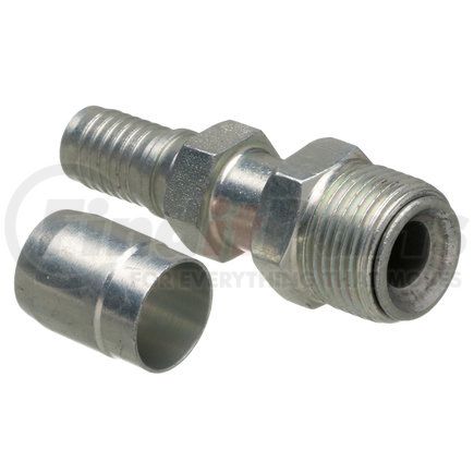 G40500-0606 by GATES - Hydraulic Coupling/Adapter - SAE Male Inverted Swivel - Steel (C14)