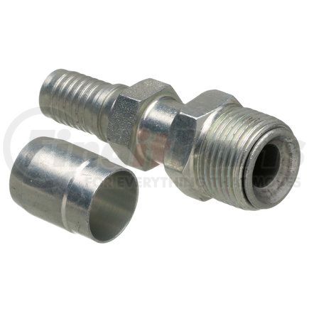G40500-1010 by GATES - Hydraulic Coupling/Adapter - SAE Male Inverted Swivel - Steel (C14)