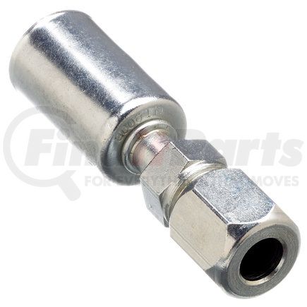 G45510-0810 by GATES - A/C Refrigerant Hose Fitting- Male SAE Flareless Assembly - Alum (PolarSeal ACA)