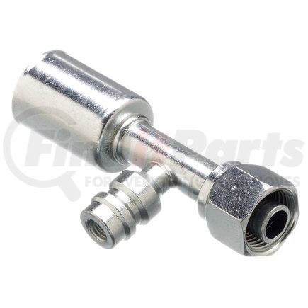 G45588-0808S by GATES - Female SAE Tube O-Ring Nut Swivel-R134A SVC Port-Steel (PolarSeal ACA)