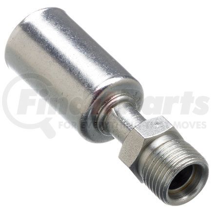 G45597-0606S by GATES - A/C Refrigerant Hose Fitting - Male Inverted O-Ring - Steel (PolarSeal ACA)