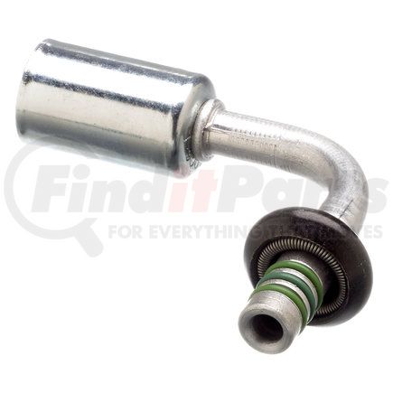 G45951-1010 by GATES - Male (Ford) Spring Lock - 90 Bent Tube - Aluminum (PolarSeal ACA)