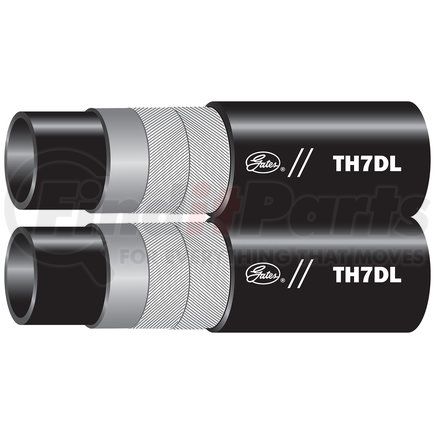 71084 by GATES - Hydraulic Hose - TH7DL Dual Line Hydraulic Thermoplastic Hose - SAE 100R7