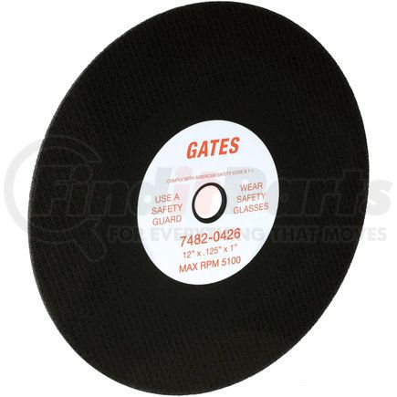 78011 by GATES - 12" Abrasive Blade for 204, 205, 206, 207, 208