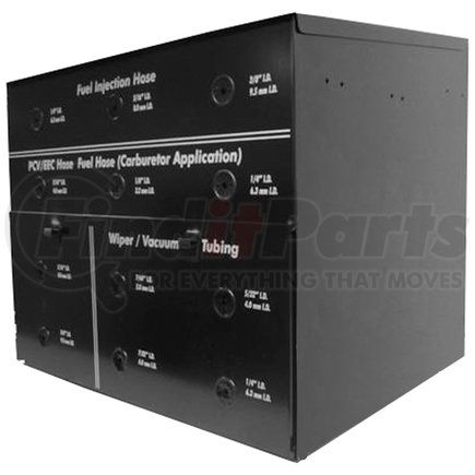 91184 by GATES - Vacuum and Fuel Line Hose Merchandiser (with 12 Reel Assortment)