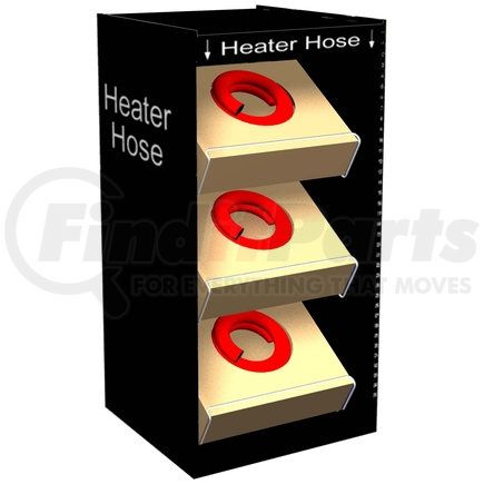 91160 by GATES - Hose Merchandiser - Heater Hose Merchandiser (Bottom Section Display Only)