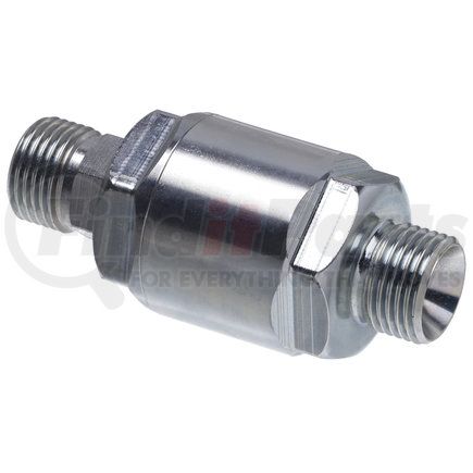 G933450808 by GATES - Hydraulic Coupling/Adapter - Male BSPP to Male BSPP (Live Swivel)