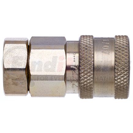 G94921-0404 by GATES - Quick Disconnect Coupler - Female Flush Face Valve to Female Pipe (G949 Series)