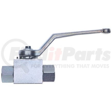 G96115-0404 by GATES - Hyd Coupling/Adapter- Two Way Block Style - Female O-Ring Boss (Ball Valves)
