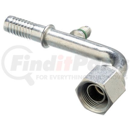 G465891212M by GATES - Female O-Ring (FOR) w/ Switch or Service Port- 90 Bent Tube (PolarSeal II ACC)