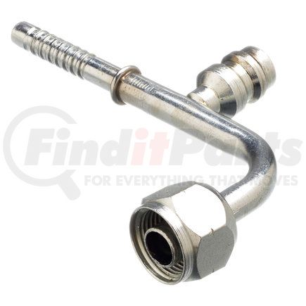 G469630610 by GATES - Metric Female O-Ring w/ Switch or Service Port- 90 Bent Tube (PolarSeal II ACC)