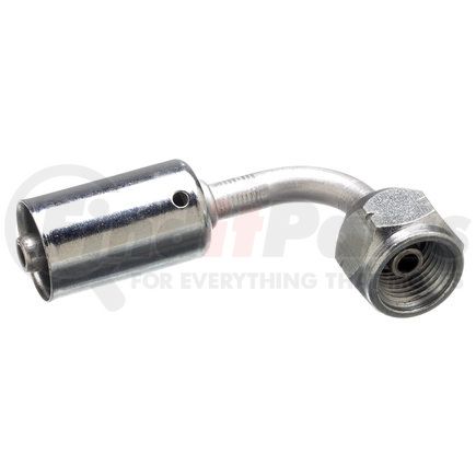 G475950820S by GATES - Female SAE Tube O-Ring Metric Nut Swivel-90 Bent Tube-Steel (PolarSeal II ACB)