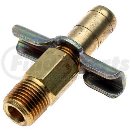 G49135-0002 by GATES - Drain Cock - Male Pipe to Tube - Internal Seat - Long Tube (Valves)