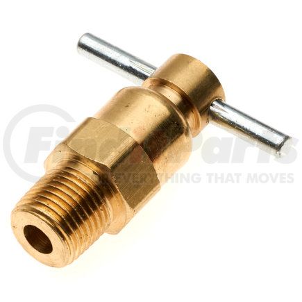 G49136-0006 by GATES - Hyd Coupling/Adapter- Drain Cock - Male Pipe Internal Seat - Bibb Nose (Valves)