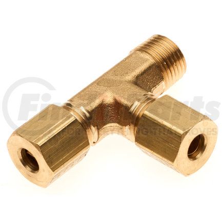 G55130-0203 by GATES - Copper Tubing Industrial Run Tee to Male Pipe (Compression)