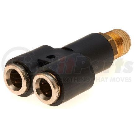 G56978-0204 by GATES - Hydraulic Coupling/Adapter - Air Brake Run Y to Male Pipe (Composite SureLok)