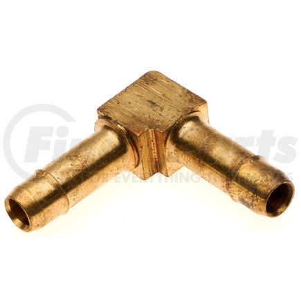 G57404-0404 by GATES - Hydraulic Coupling/Adapter - Mini-Barb Union - 90 (Mini-Barbed Tube)