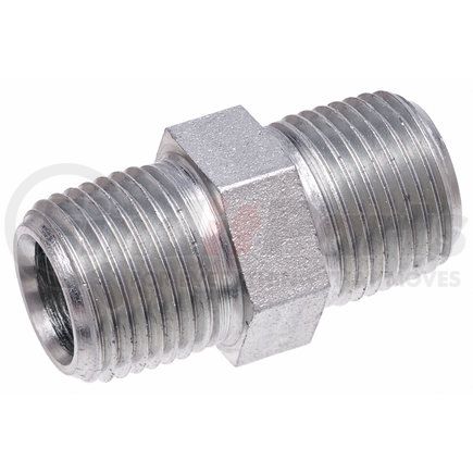 G60110-0604 by GATES - Hydraulic Coupling/Adapter - Male Pipe NPTF to Male Pipe NPTF (SAE to SAE)