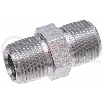 G60110-2016 by GATES - Hydraulic Coupling/Adapter - Male Pipe NPTF to Male Pipe NPTF (SAE to SAE)