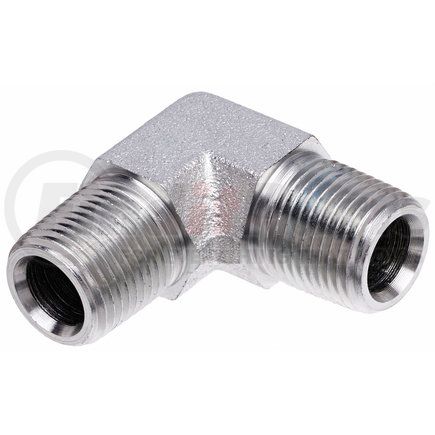 G60115-1616 by GATES - Hydraulic Coupling/Adapter - Male Pipe NPTF to Male Pipe NPTF - 90 (SAE to SAE)