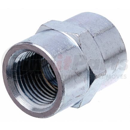 G60152-0202 by GATES - Hydraulic Coupling/Adapter - Female Pipe NPTF to Female Pipe NPTF (SAE to SAE)