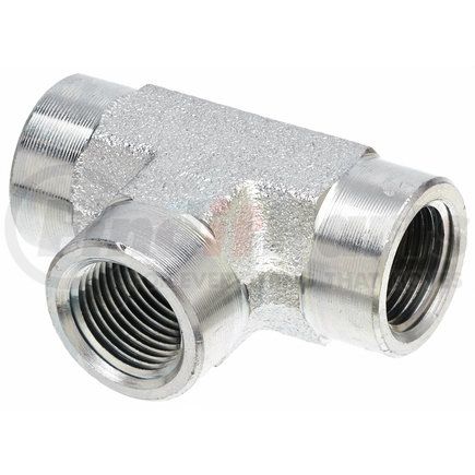 G60181-0808 by GATES - Hydraulic Coupling/Adapter - Female Pipe NPTF - Tee (SAE to SAE)