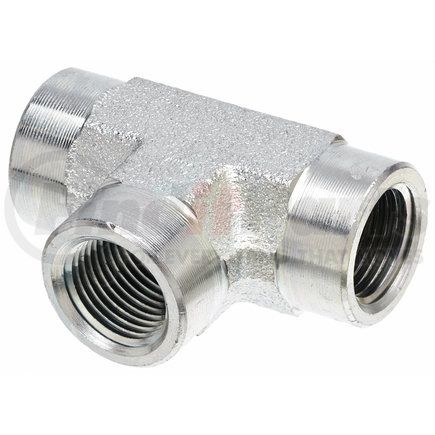 G60181-1616 by GATES - Hydraulic Coupling/Adapter - Female Pipe NPTF - Tee (SAE to SAE)