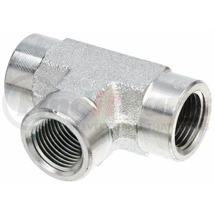 G60181-2424 by GATES - Hydraulic Coupling/Adapter - Female Pipe NPTF - Tee (SAE to SAE)