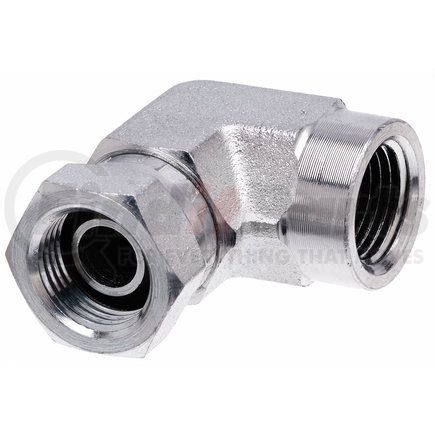 G60164-2424 by GATES - Female Pipe NPTF to Female Pipe Swivel NPSM - 90 (SAE to SAE)