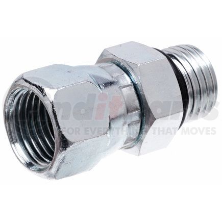 G60320-0808 by GATES - Male O-Ring Boss to Female JIC 37 Flare Swivel (SAE to SAE)