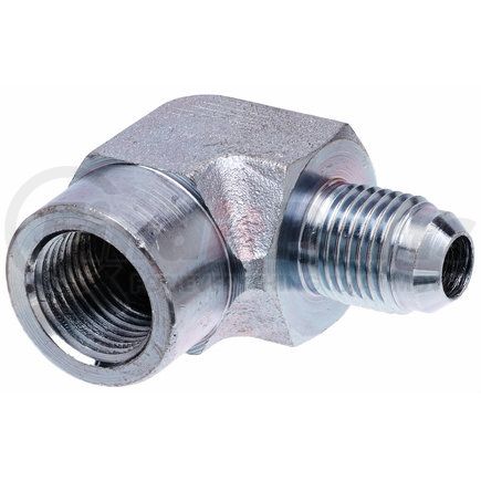 G60514-0402 by GATES - Hyd Coupling/Adapter- Male JIC 37 Flare to Female Pipe NPTF - 90 (SAE to SAE)