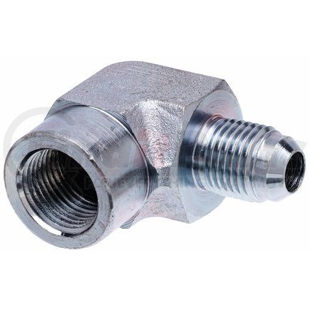 G60514-0502 by GATES - Hyd Coupling/Adapter- Male JIC 37 Flare to Female Pipe NPTF - 90 (SAE to SAE)