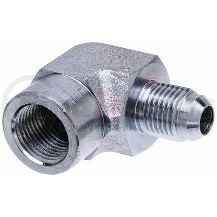 G605141612 by GATES - Hyd Coupling/Adapter- Male JIC 37 Flare to Female Pipe NPTF - 90 (SAE to SAE)