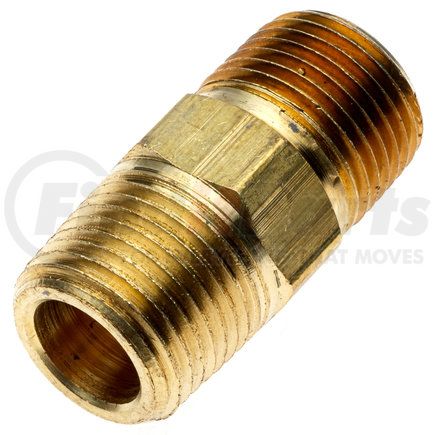 G60605-0102 by GATES - Hydraulic Coupling/Adapter - Male Pipe to Male Pipe Hex Nipple (Pipe Adapters)