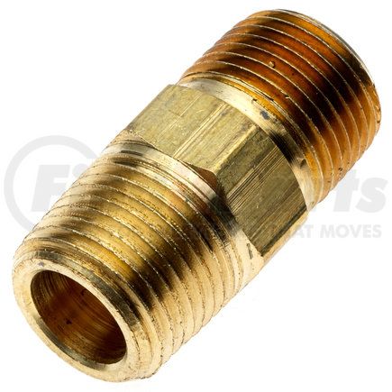 G60605-0404 by GATES - Hydraulic Coupling/Adapter - Male Pipe to Male Pipe Hex Nipple (Pipe Adapters)