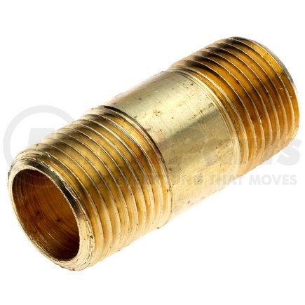 G60607-0404 by GATES - Hydraulic Coupling/Adapter- Male Pipe to Male Pipe Medium Nipple (Pipe Adapters)