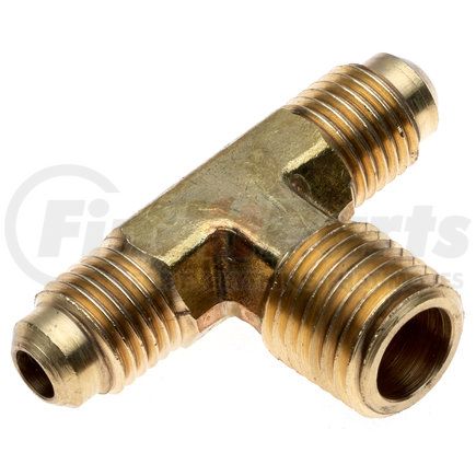 G60657-0302 by GATES - Hyd Coupling/Adapter - Male SAE 45 Flare Branch Tee to Male Pipe (SAE Flare)