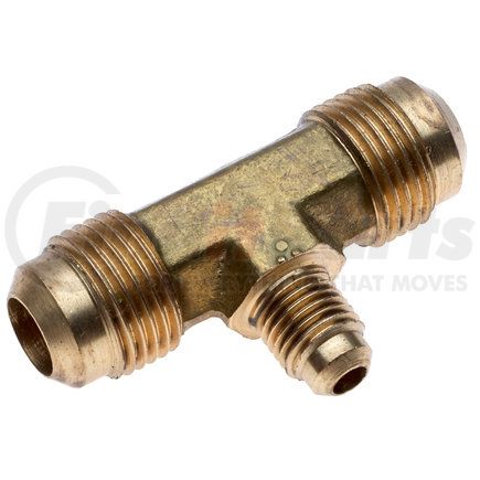 G60671-0604 by GATES - Hydraulic Coupling/Adapter - SAE 45 Flare Union Tee Brass (SAE Flare)