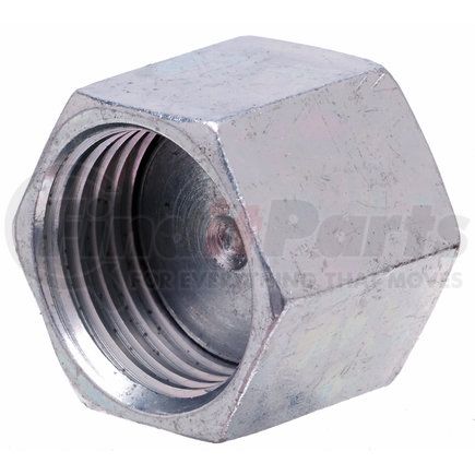 G60701-0006 by GATES - Hydraulic Coupling/Adapter - Female Flat-Face O-Ring Cap (SAE to SAE)