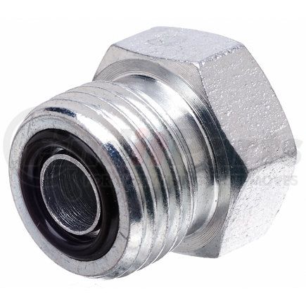 G60702-0008 by GATES - Hydraulic Coupling/Adapter - Male Flat-Face O-Ring Plug (SAE to SAE)