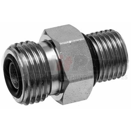 G60800-0604 by GATES - Hyd Coupling/Adapter- Male Flat-Face O-Ring to Male O-Ring Boss (SAE to SAE)
