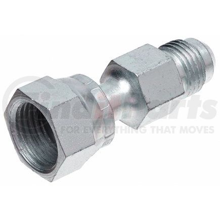 G60880-1010 by GATES - Hyd Coupling/Adapter- Female Flat-Face Swivel to Male JIC 37 Flare (SAE to SAE)