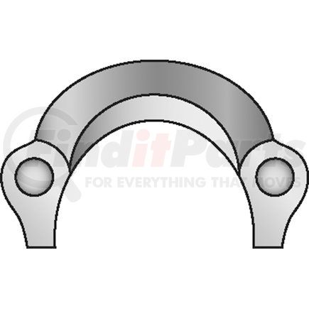 G608960020X by GATES - Hyd Coupling/Adapter- Flange Fitting - Flange Half Only (Code 61 - SAE J518)
