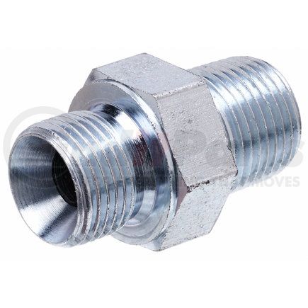 G62200-0402 by GATES - Hyd Coupling/Adapter - Male British Standard Pipe Parallel to Male Pipe NPTF