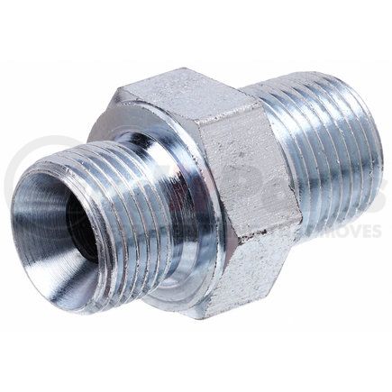 G62200-0616 by GATES - Hyd Coupling/Adapter - Male British Standard Pipe Parallel to Male Pipe NPTF