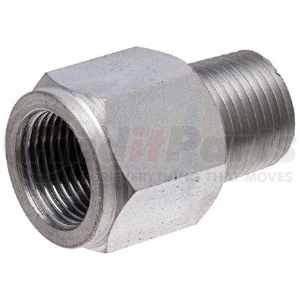 G62500-0204 by GATES - Hyd Coupling/Adapter- Female British Standard Pipe Parallel to Male Pipe NPTF