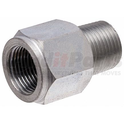 G62500-0408 by GATES - Hyd Coupling/Adapter- Female British Standard Pipe Parallel to Male Pipe NPTF