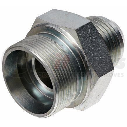 G63990-2812 by GATES - Hyd Coupling/Adapter - Male Kobelco to Male JIC 37 Flare (Metric Conversion)