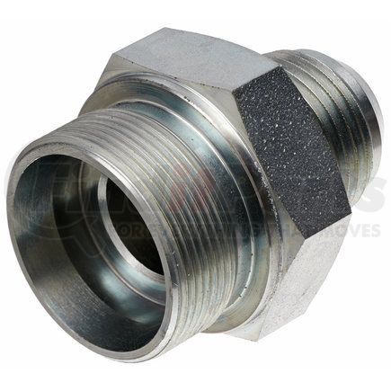 G63990-2816 by GATES - Hyd Coupling/Adapter - Male Kobelco to Male JIC 37 Flare (Metric Conversion)