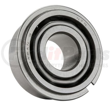3309NR by NTN - Angular Contact Ball Bearing, Double Row, Open Type, with Snap Ring, Round Bore, 45mm Inside Diameter, 100mm Outside Diameter, 39.7mm Width